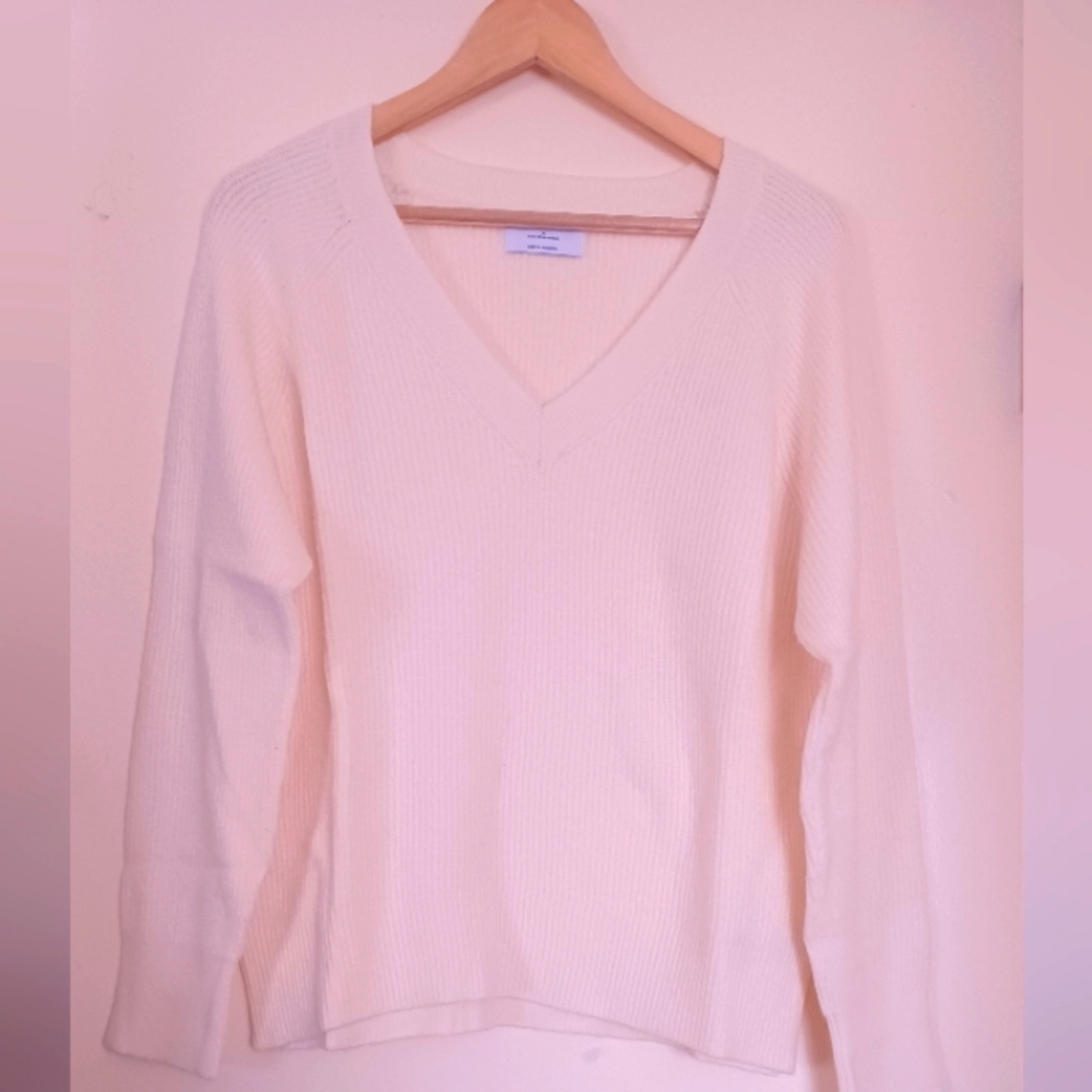 ❤️NWT Old Navy Women's Cream Cotton Sweater Size Medium